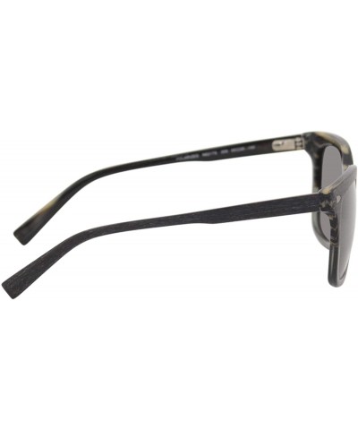 Square Plastic Frame Grey Mirror Lens Men's Sunglasses N6217S680925520309 - CM12MTWCT3J $33.96