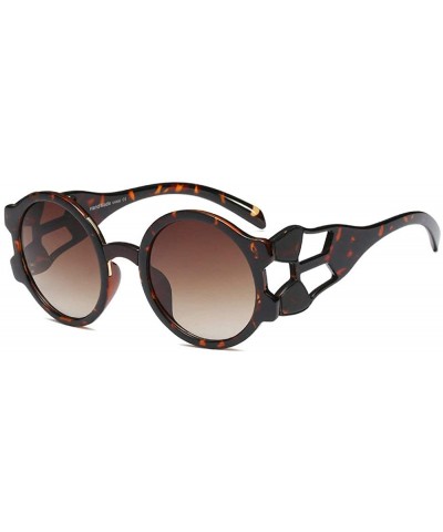 Round Round Vintage Summer Women Brand Design Fashion Sexy Openwork Decoration Oversize Sun glasses UV400 - CP18LN542EG $25.68