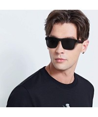 Round Polarized Sunglasses for Men Women Driving Fishing Mens Sunglasses Rectangular Vintage Sun Glasses - CB18WR7TG4E $16.05