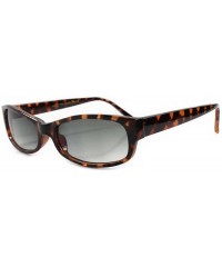 Rectangular Classic Vintage 80s Urban Indie Rectangle Sunglasses - Tortoise - C318ECENETA $14.07