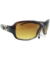 Rectangular Love DG Fahion Eyewear Womens maze pattern Designer Eyewear Shades Sunglasses - Dark Brown Zebra - CW18CU04ZOC $1...