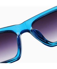 Oversized Plastic Vintage Luxury Sunglasses Women Candy Color Lens Glasses Classic Retro Outdoor Travel Lentes De Sol - C7198...