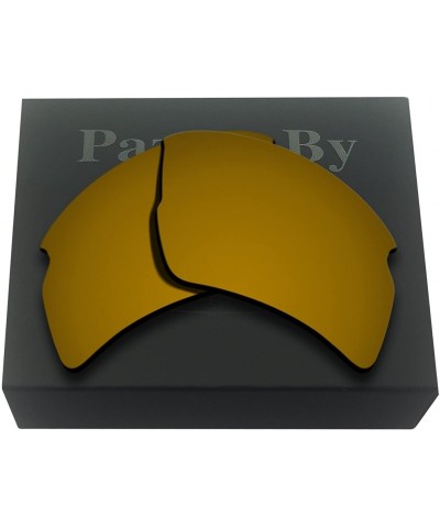 Sport Polarized Replacement Lenses Flak 2.0 XL Sunglasses - Multiple Colors - Bronze Gold Mirrored Coating - CO18DCK443D $23.07