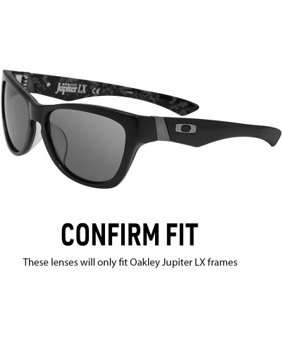 Sport Polarized Iridium Replacement Lenses Jupiter LX Sunglasses - Multiple Options - CB120X6SQTJ $27.83