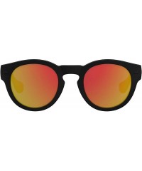 Round Trancoso Round Sunglasses - Blck Orng - C917Y4XOC8R $40.40