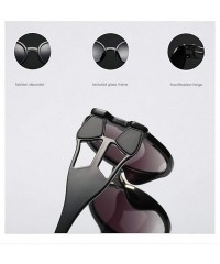 Round Round Vintage Summer Women Brand Design Fashion Sexy Openwork Decoration Oversize Sun glasses UV400 - CP18LN542EG $12.01