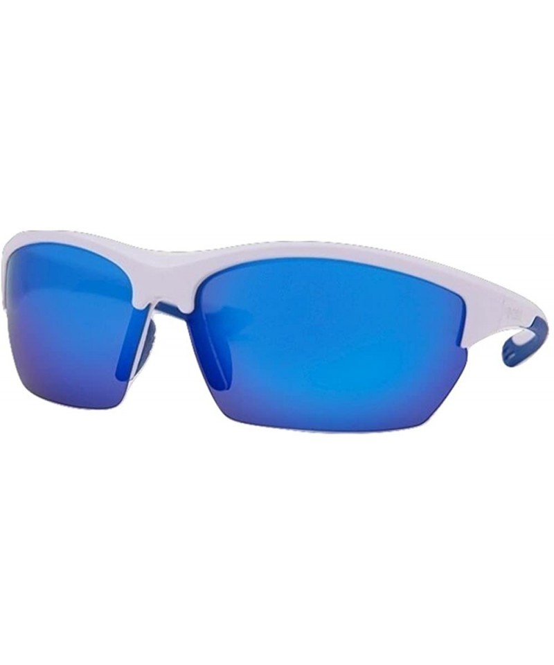 Goggle Zippity Doo Dah Polarized Sunglasses - Shiny White With Blue - C9182WKRL8M $43.32