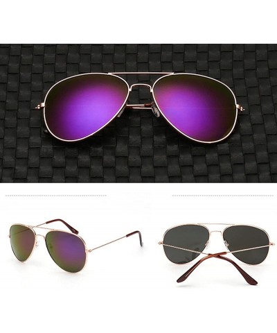 Sport Men's and Women's Sunglasses Classic Oversized Aviator - Multicolor C - C518TSW5HEC $6.69