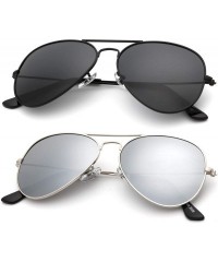 Aviator Classic Aviator Sunglasses for Men Women Driving Sun glasses Polarized Lens 100% UV Blocking - CX18Y9IL6TI $17.15