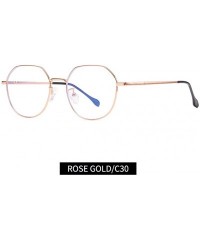 Aviator Computer Reading Glasses Lighweight Metal Frame Blue Light Blocking Readers for Men Women Business Work - CM199GRO33W...