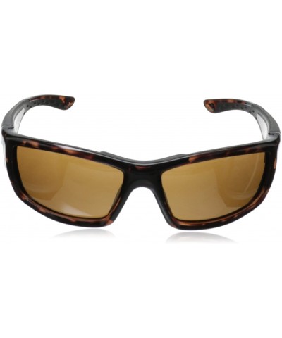 Sport Sunglasses Black Drum 244 Polarized Wrap Sungalsees - Shiny Demi - C311GI4UBP3 $27.00