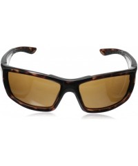 Sport Sunglasses Black Drum 244 Polarized Wrap Sungalsees - Shiny Demi - C311GI4UBP3 $27.00