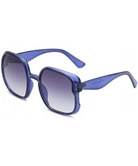 Semi-rimless Men Women Fashion Glasses Irregular Shape Sunglasses Trendy Vintage Retro Style Sun Glasses Eyewear - C - CY196I...