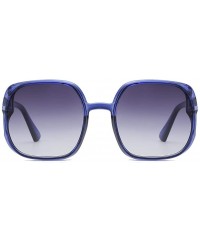 Semi-rimless Men Women Fashion Glasses Irregular Shape Sunglasses Trendy Vintage Retro Style Sun Glasses Eyewear - C - CY196I...