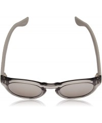 Round Trancoso/M Unisex Round Sunglasses - 49mm - Silver - C718C43GMR2 $32.54