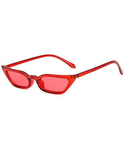 Aviator New Cat Eye Sunglasses Boutique Fashion Small Box Glasses Popular C1 - C6 - CS18YZTO38X $9.60