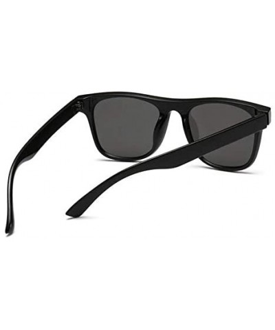 Rimless Classic Rivet Sunglasses Women Men Square Driving Rimless Sun glasses - Black/Blue - C819842H7SR $8.78