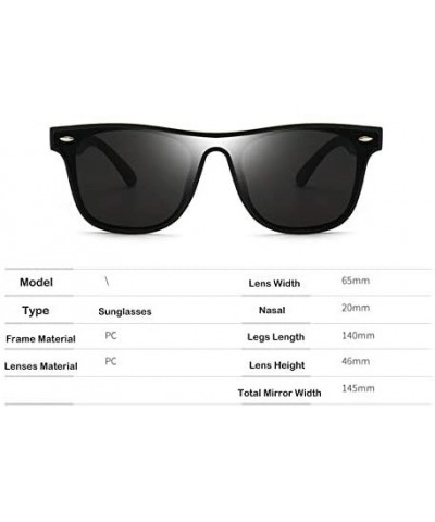 Rimless Classic Rivet Sunglasses Women Men Square Driving Rimless Sun glasses - Black/Blue - C819842H7SR $8.78