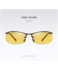 Goggle HD Polarized Night Vision Sunglasses For Men - Gray - C518OLOXKQ9 $30.02