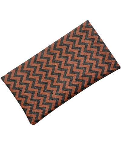 Aviator Spring Top Eyeglass Case For Men & Women - Squeeze Top Case - Variety Of Styles - Chevrons - Brown/Black - CD12N8SE6H...