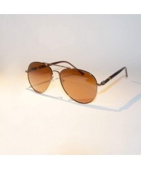 Oval Sunglasses for Men and Women Unisex Polarized Sunglasses - Brown - CO18M7QWIS6 $10.84