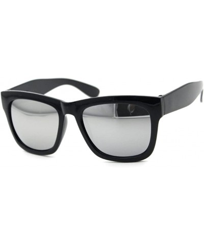 Oversized Womens Designer Inspired Summer Fashion Sunglasses - Black - CS12EK42VHN $16.55