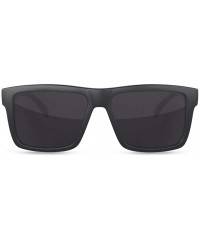 Square Vise Polarized Sunglasses - Black - CH194YDD7EY $38.30