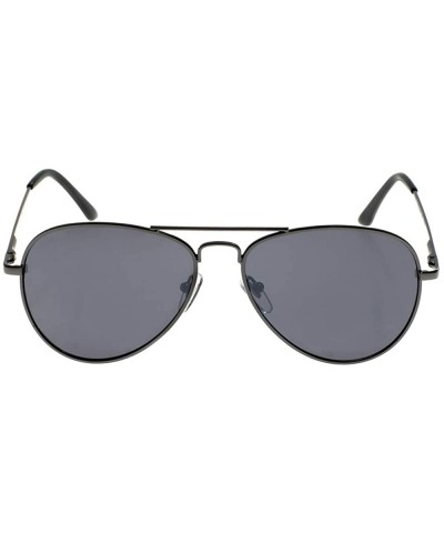 Aviator Aviator Sunglasses Gunmetal Perfect Outdoors - Gunmetal Frame - CC19970AMG6 $15.29