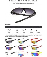 Goggle Sports Sunglasses Polarized - UV400 Protection Glasses for Man Outdoors Fishing Cycling Golf Running Driving - CW18R7R...