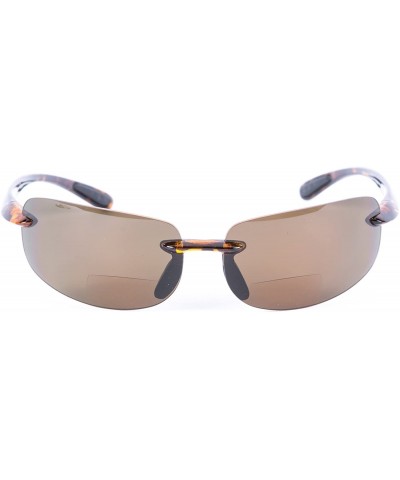 Sport Lovin Sport Polarized Bifocal Sunglasses - Polarized - Black/Tortoise - CG12IED4ZI9 $30.41