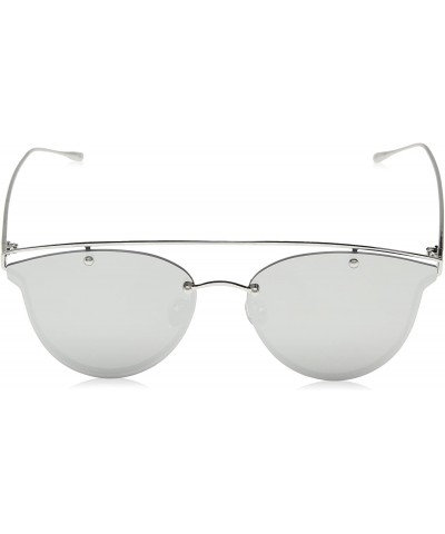 Rimless Womens Mae Sunglasses - Silver - CF182E9I2TK $9.66