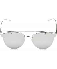 Rimless Womens Mae Sunglasses - Silver - CF182E9I2TK $9.66