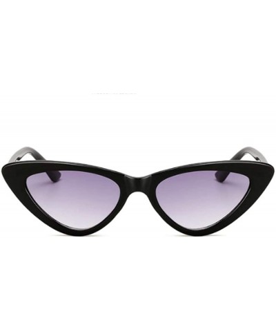 Cat Eye Unisex Vintage style Sunglasses Super Cat Eye Triangle Retro Womens Mens Cobain Jackie O Clout Mod Trendy - CI18HWHS8...