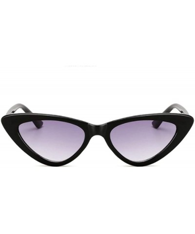Cat Eye Unisex Vintage style Sunglasses Super Cat Eye Triangle Retro Womens Mens Cobain Jackie O Clout Mod Trendy - CI18HWHS8...