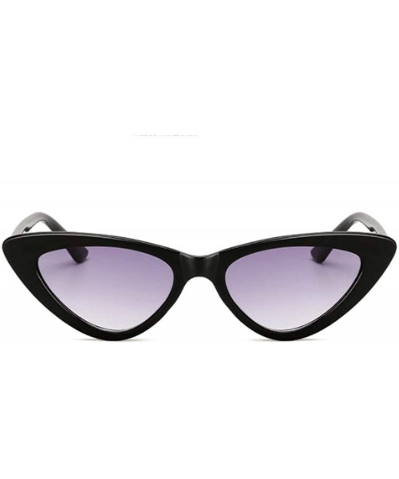 Cat Eye Unisex Vintage style Sunglasses Super Cat Eye Triangle Retro Womens Mens Cobain Jackie O Clout Mod Trendy - CI18HWHS8...