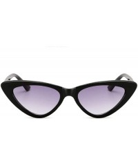 Cat Eye Unisex Vintage style Sunglasses Super Cat Eye Triangle Retro Womens Mens Cobain Jackie O Clout Mod Trendy - CI18HWHS8...