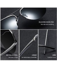 Oval Polarized Sunglasses Glasses TCA 100% UV400 Protection for Women men - Orange Red - CU18XSR4AUD $10.77