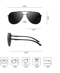 Oval Polarized Sunglasses Glasses TCA 100% UV400 Protection for Women men - Orange Red - CU18XSR4AUD $10.77