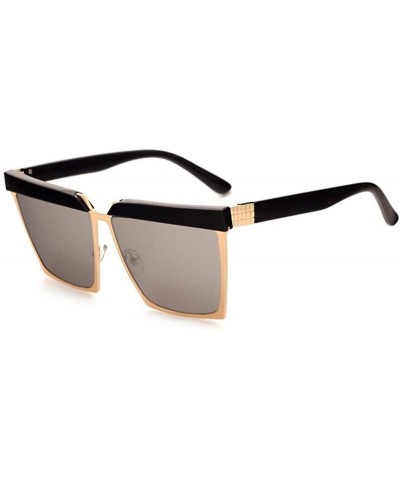 Goggle Fashion Unisex Sunglasses Plastic Durable Frame UV Protection HD Lenses with Case for Cycling Driving - C618LDG3GZK $3...