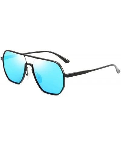 Aviator Fashion Polarized Sunglasses Female Riding Color Changing Sunglasses Men'S Personality Driving Mirror Sunglasses - CW...