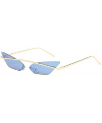 Square Sunglasses Glasses Colorful Goggles 2DXuixsh - F - CN18S7A6SSH $19.09