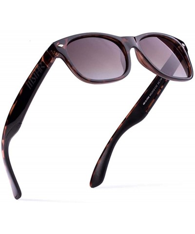 Aviator MSTAR Sunglasses For Women Polarized Fashion Sun Glasses Men Square Brown White - Yellow - C218YR6G5T4 $26.66