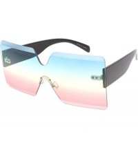 Shield High Octane Collection"EDC" Unisex Sunglasses - Blue - C118GY9GLKI $7.81