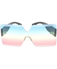 Shield High Octane Collection"EDC" Unisex Sunglasses - Blue - C118GY9GLKI $7.81