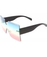 Shield High Octane Collection"EDC" Unisex Sunglasses - Blue - C118GY9GLKI $7.81