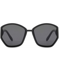 Sport Retro Classic Irregular Sunglasses for Women PC AC UV 400 Protection Sunglasses - Grey - CD18SAT8RU3 $13.36