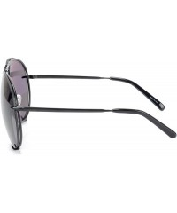 Aviator Oversize Metal Classic Aviator Mirrored Sunglasses for Women Men - Color a - CH18DZRKT7D $22.57