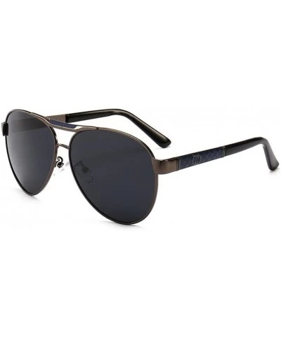 Sport Men's Retro Sunglasses- Polarized Sunglasses- Full Frame Driving C9 - C9 - C2197NY8OKC $66.79