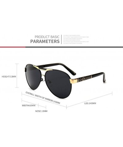 Sport Men's Retro Sunglasses- Polarized Sunglasses- Full Frame Driving C9 - C9 - C2197NY8OKC $33.39