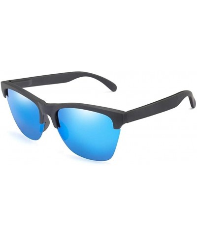 Sport Men New Polarized Sunglasses Classic Semi Rimless Sun Glasses Women Mirror Lens Driving Sport Goggle UV400 - CL199QCDD3...